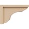 Ekena Millwork 4"W x 12"D x 8"H Classic Bryant Rough Cedar Woodgrain TimberThane Corbel, Primed Tan CORUR04X12X08BRYRCPR - alternate 3